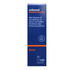 Vitamin D₃+K₂ Spray - Nahrungsergänzungsmittel mit Vitamin D₃ als Beitrag zu einer normalen Funktion des Immunsystems und mit Vitamin K₂ zur Erhaltung normaler Knochen>Orthomol Sale