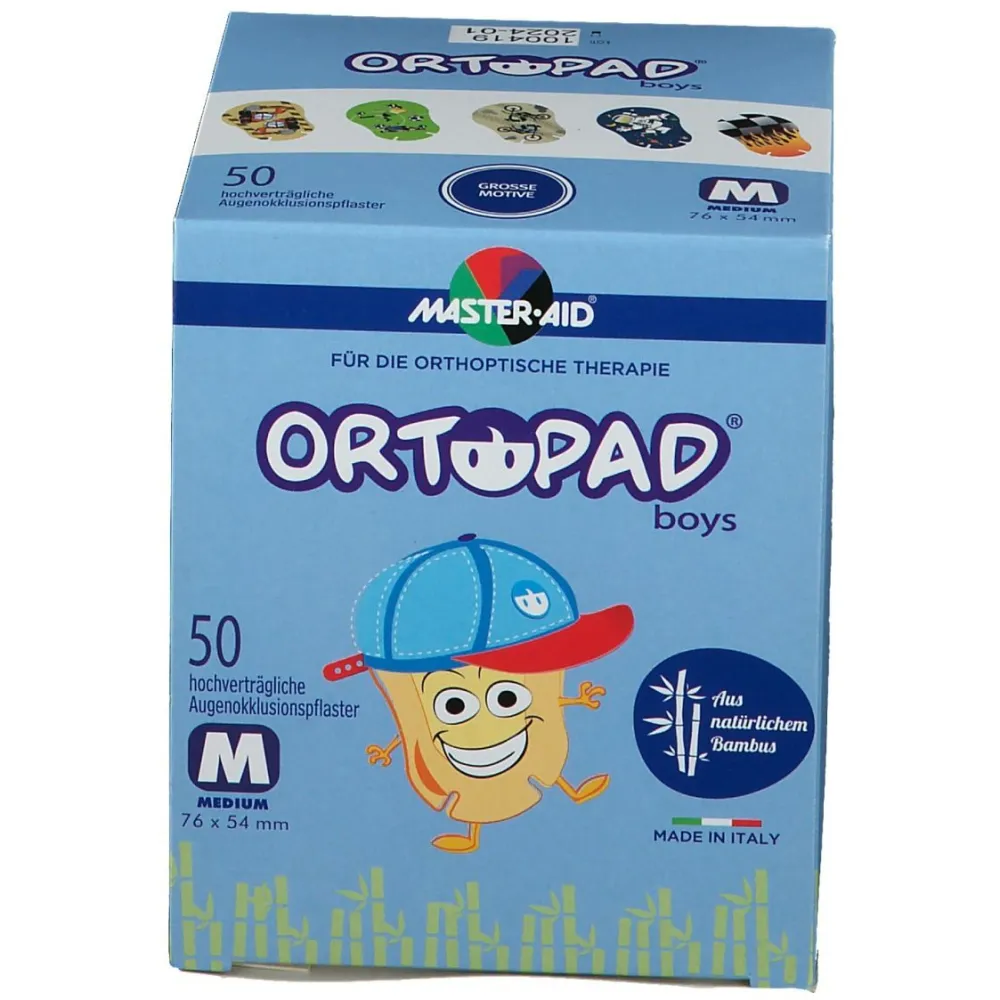 ORTOPAD® Cotton boys Gr. M 76 x 54 mm| Hot