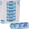OSMA 7 Tage Pillenbox Turm mit Tageseinteilung| Outlet