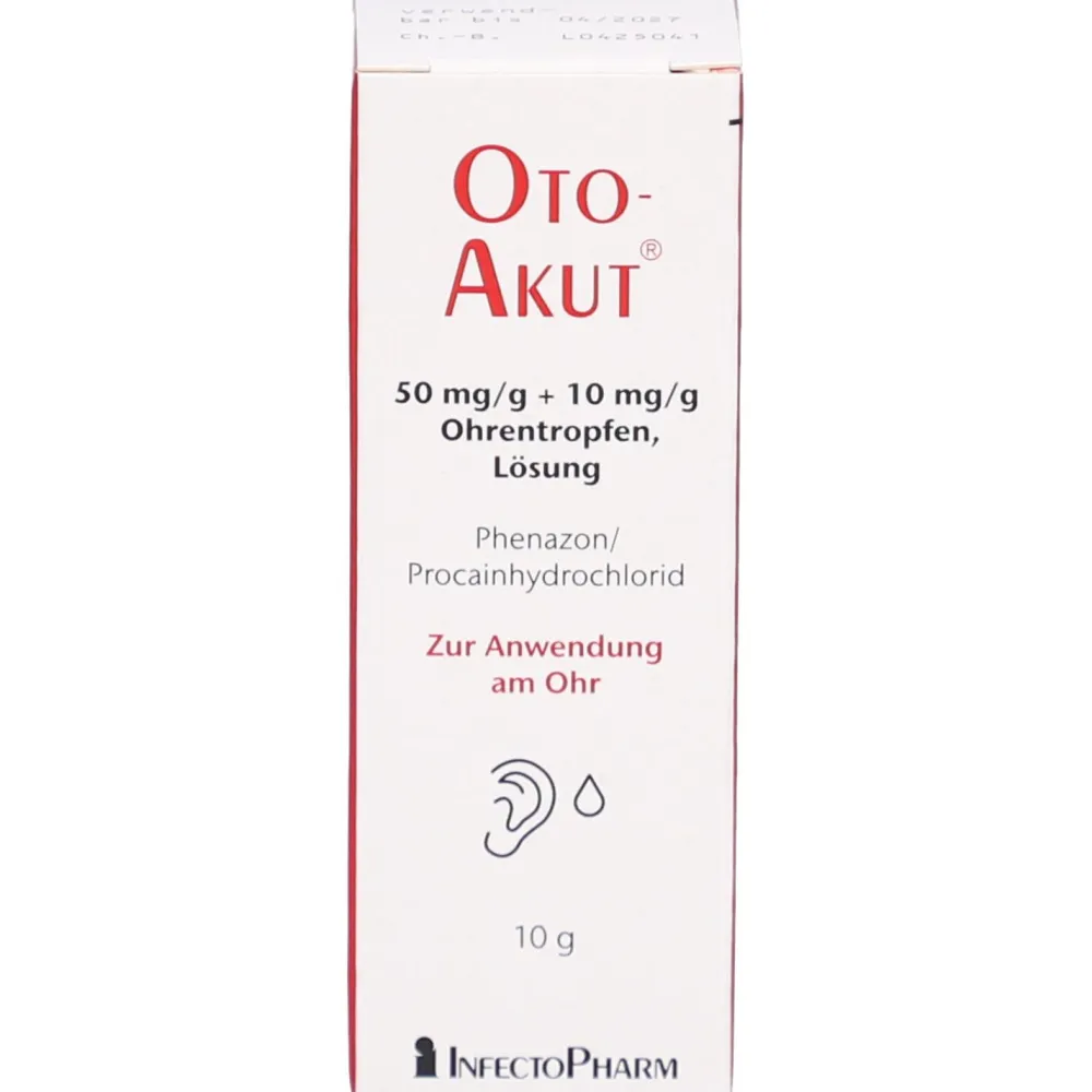 OtoAkut 50 mg/g + 10 mg/g Ohrentropfen| Sale