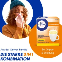 OtriComplex forte Erkältungsgetränk 1000 mg Paracetamol, 12,2 mg Phenylephrinhydrochlorid, 200 mg Guaifenesin> New