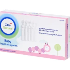 OtriNatural Baby, isotone Kochsalzlösung, 20 Einzeldosispipetten à 5 ml| Sale