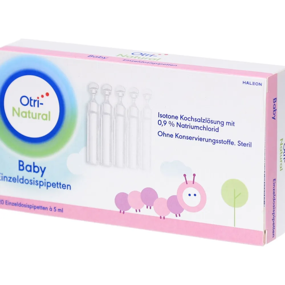 OtriNatural Baby, isotone Kochsalzlösung, 20 Einzeldosispipetten à 5 ml| Sale