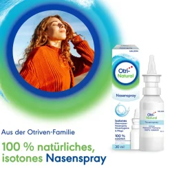 OtriNatural Nasenspray, Meerwasser Nasenspray, 0,9 % NaCl|