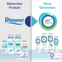 OtriNatural Nasenspray, Meerwasser Nasenspray, 0,9 % NaCl|