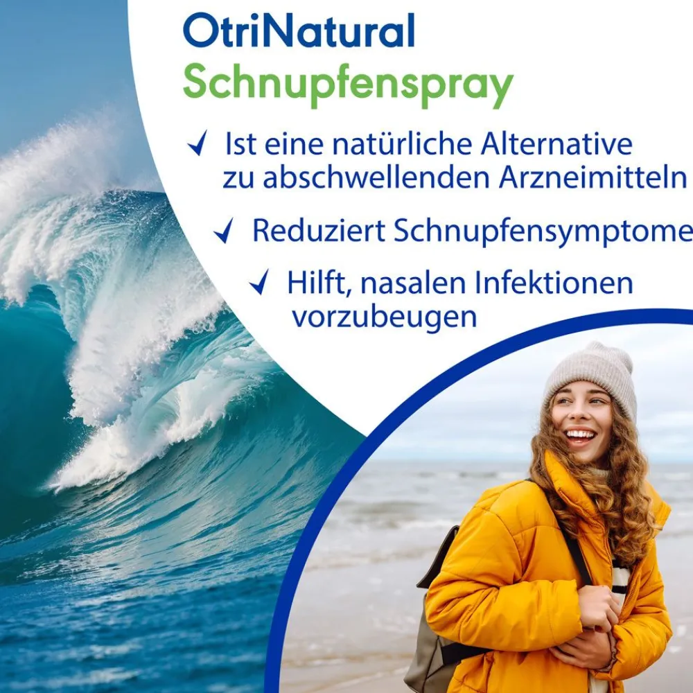 OtriNatural Schnupfenspray, Meerwasser Nasenspray, 2,3 % NaCl> Outlet