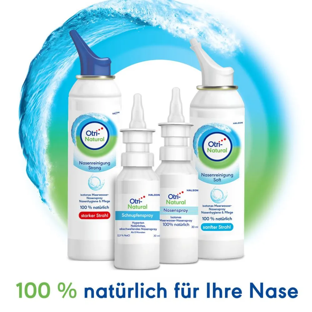 OtriNatural Schnupfenspray, Meerwasser Nasenspray, 2,3 % NaCl> Outlet