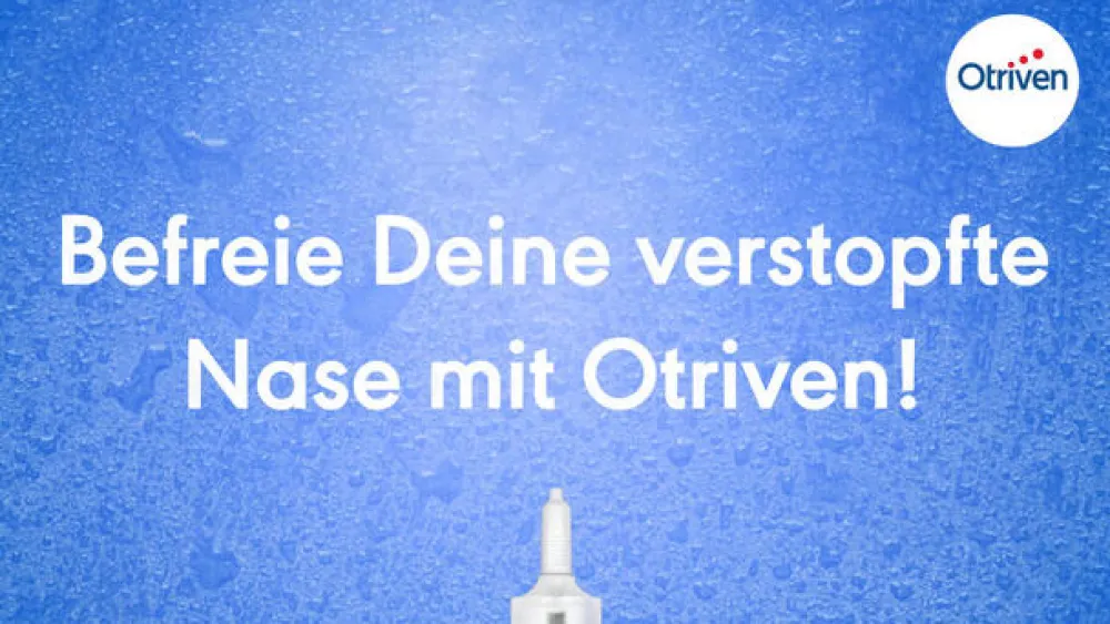 gegen Schnupfen 0,1 % Dosierspray ohne Konservierungsstoffe|Otriven New