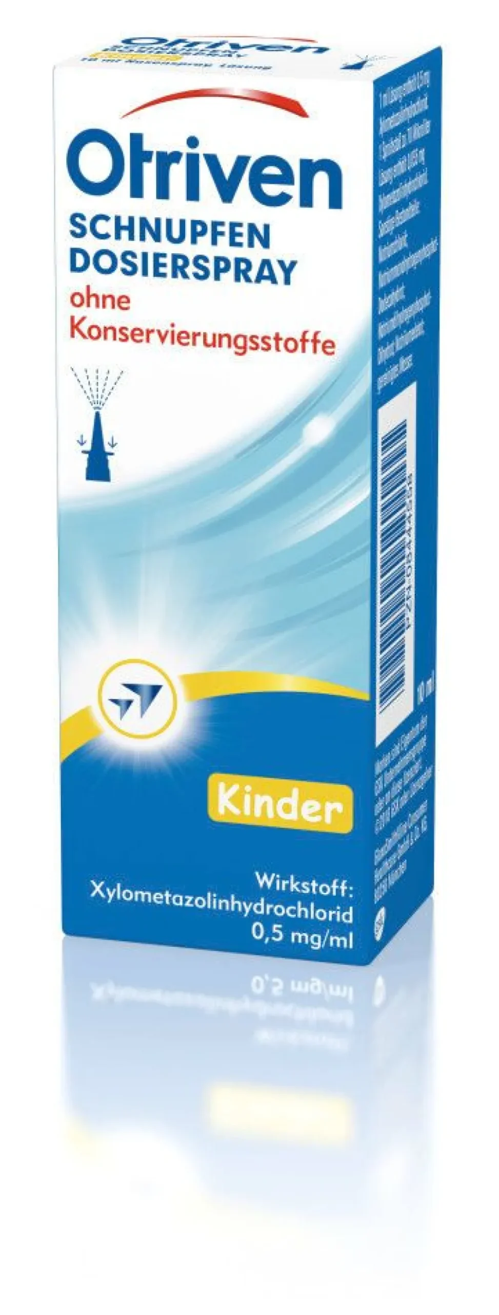 0,05 % Nasenspray ohne Konservierungsstoffe für Kinder>Otriven Online