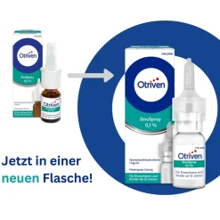 SinuSpray 0,1 % Nasenspray|Otriven Clearance