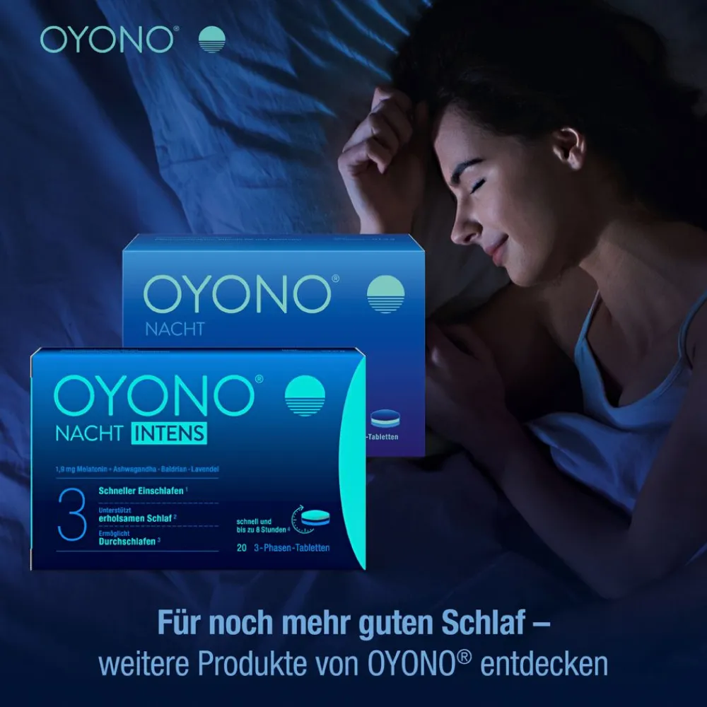 OYONO® NACHT INTENS Melatoninspray - 1,9 mg Melatonin| Discount