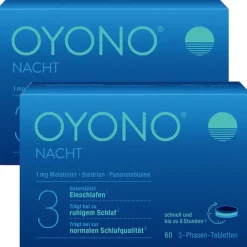 OYONO® Nacht mit 1mg Melatonin, Baldrian und Zitronenmelisse> Clearance