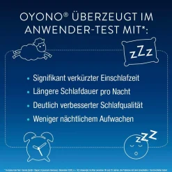 OYONO® Nacht mit 1mg Melatonin, Baldrian und Zitronenmelisse| Discount