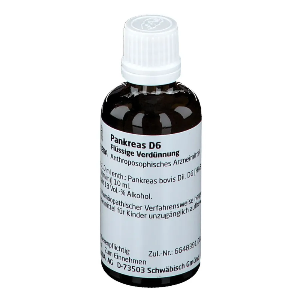Pankreas D6>WELEDA
