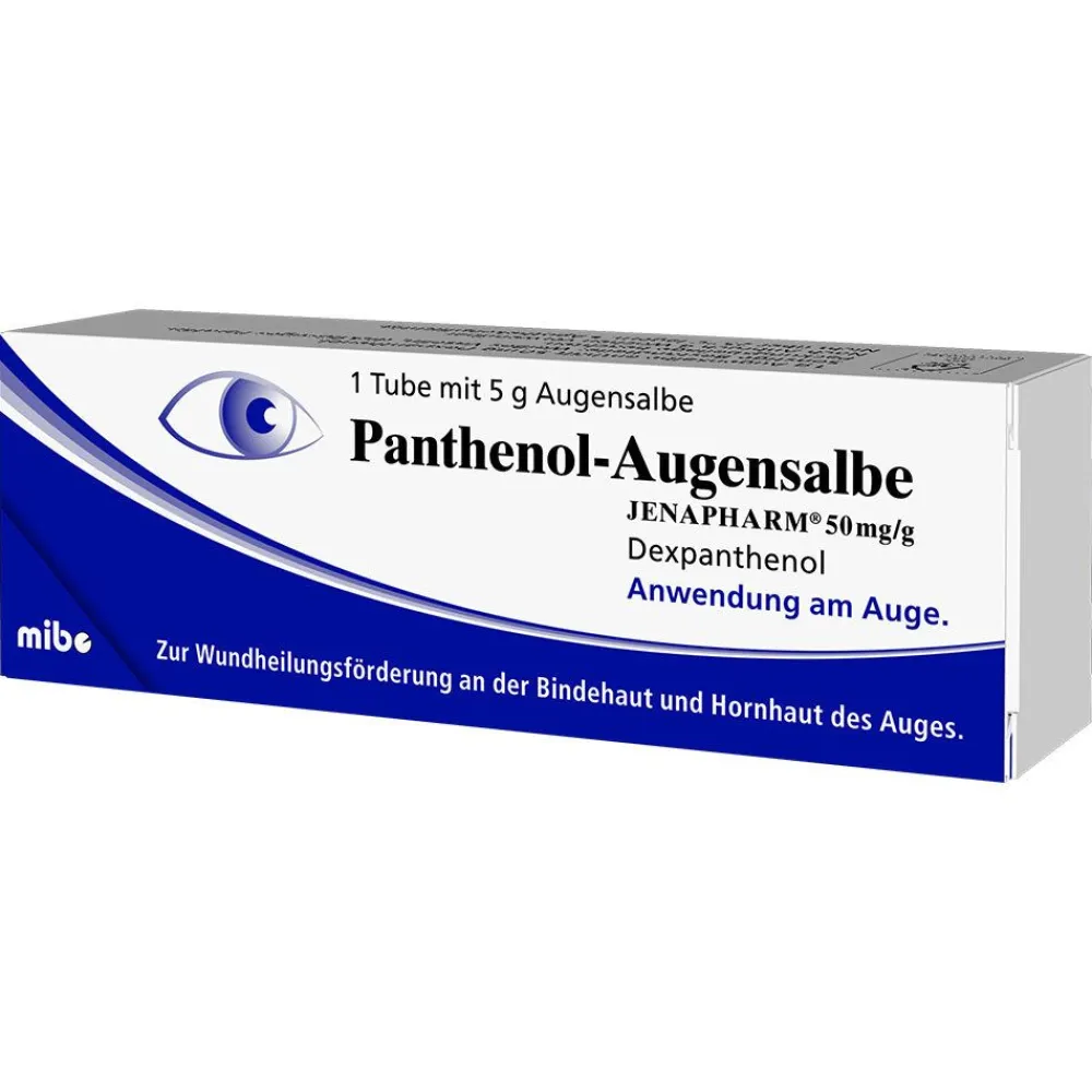 Panthenol Augensalbe JENAPHARM® 50 mg/g> Hot