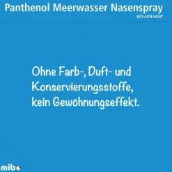 Panthenol Meerwasser-Nasenspray JENAPHARM®| Online