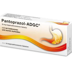 -ADGC® gegen Reflux Symptome wie Sodbrennen und saures Aufstoßen|Pantoprazol New