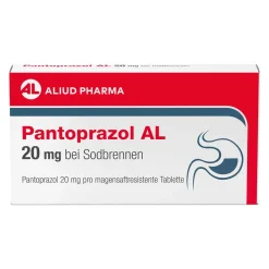 Pantoprazol AL 20 mg bei Sodbrennen|Aliud
