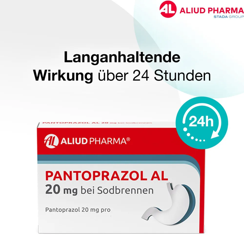 Pantoprazol AL 20 mg bei Sodbrennen|Aliud