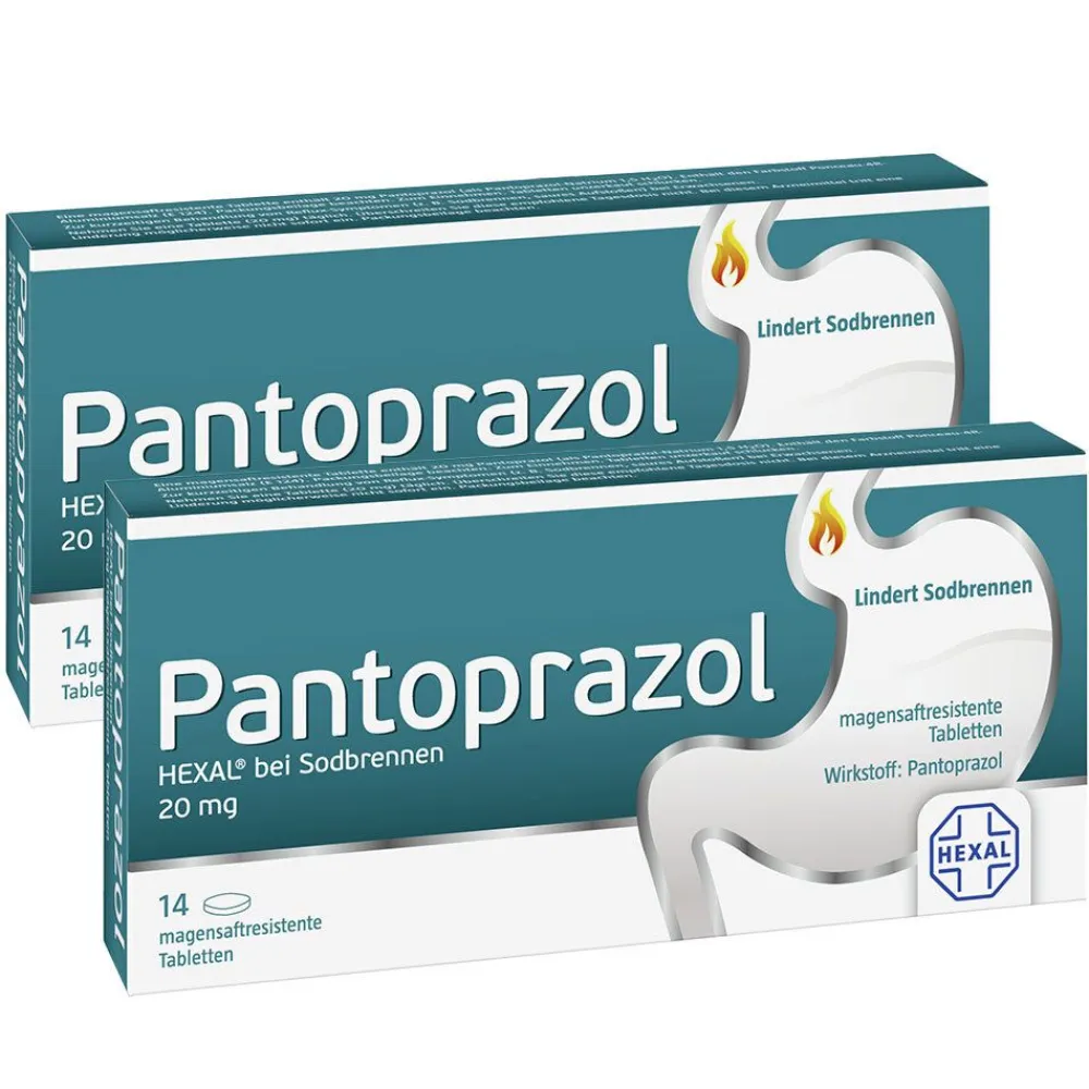 Pantoprazol HEXAL® bei Sodbrennen 20 mg| Hot