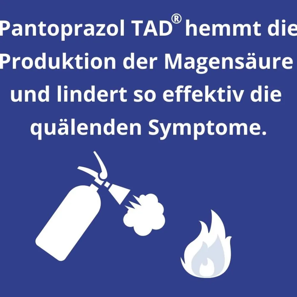 TAD® 20 mg bei Sodbrennen|Pantoprazol Sale