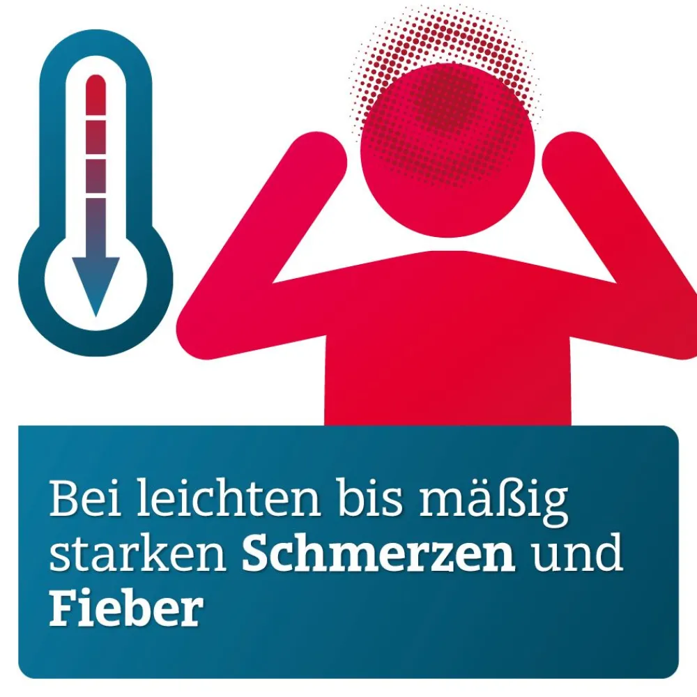 Paracetamol ADGC® 500mg bei leichten bis mäßig starken Schmerzen sowie Fieber| Discount