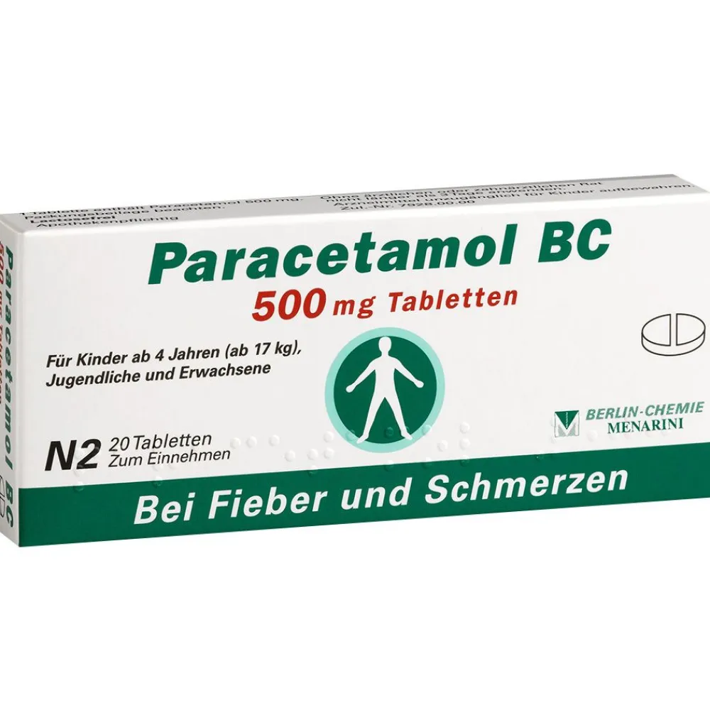 500 mg Tabletten>Paracetamol BC Hot