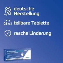 Paracetamol plus Coffein axicur 350 mg/50 mg Tabletten><noscript><img width=