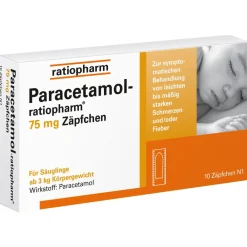 Paracetamol-® 75 mg Zäpfchen>ratiopharm Outlet