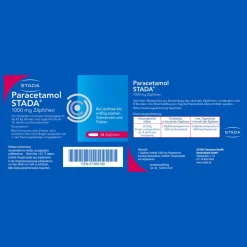 ® 125 mg Zäpfchen|Paracetamol Stada Clearance