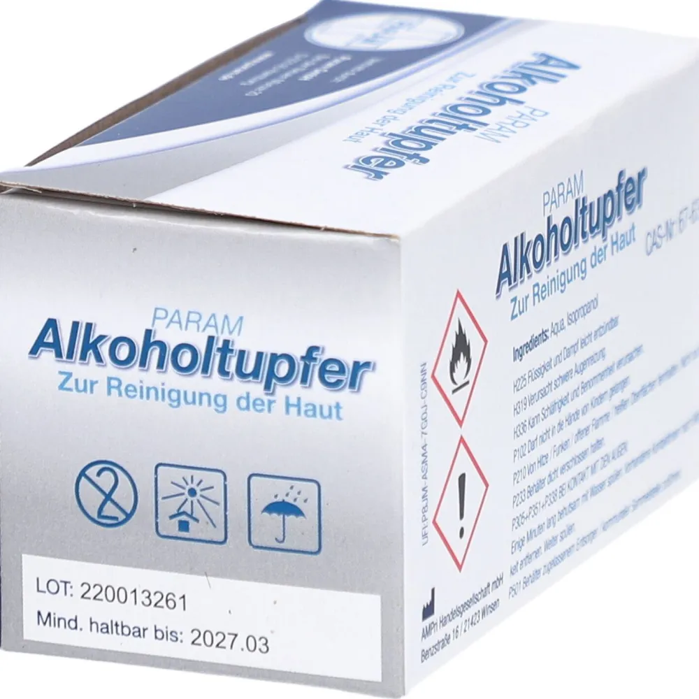Alkoholtupfer|PARAM