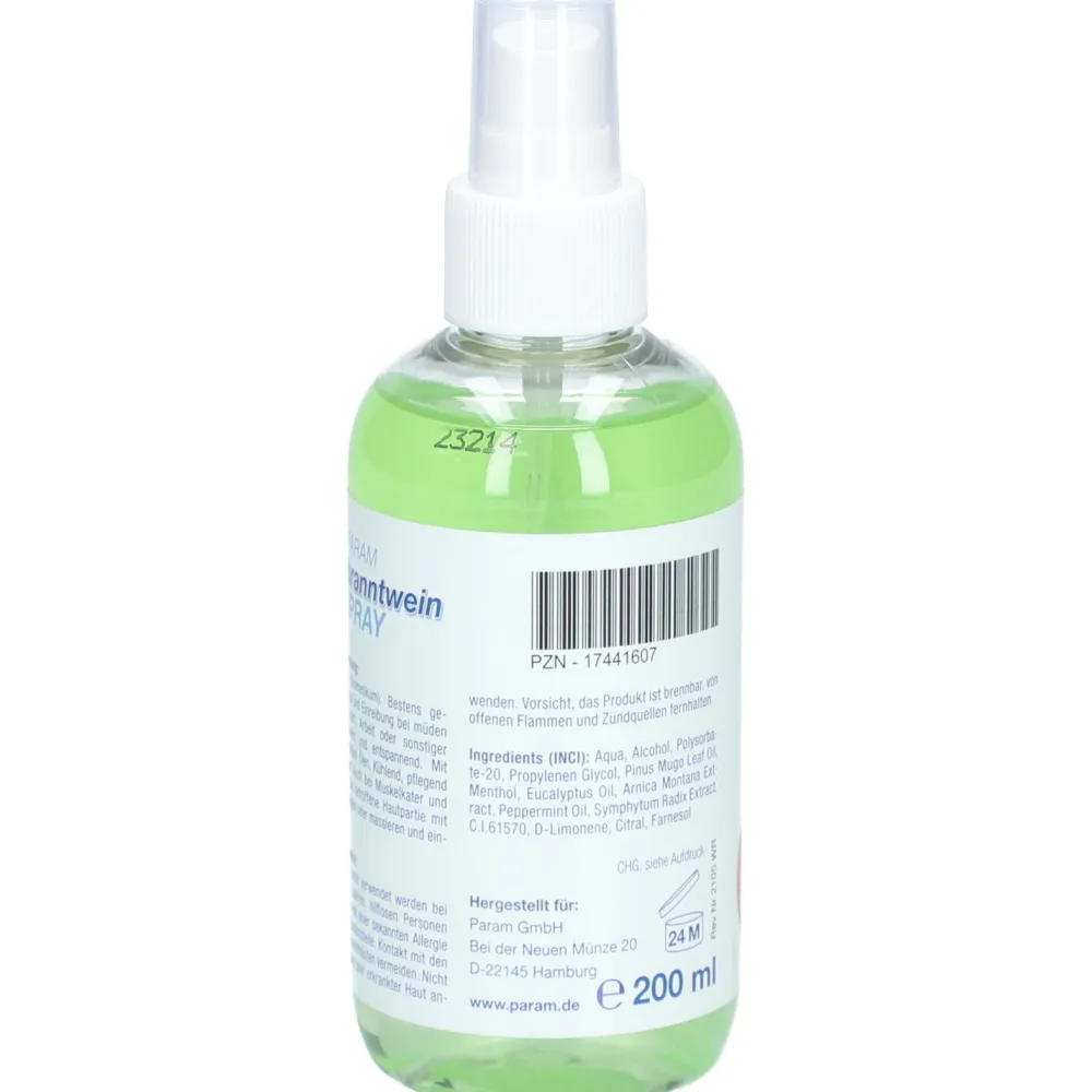 Franzbranntwein Spray>PARAM Hot