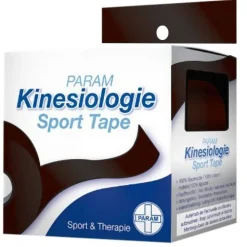 Kinesiologie Sport Tape 5 cm x 5 m schwarz>PARAM Outlet