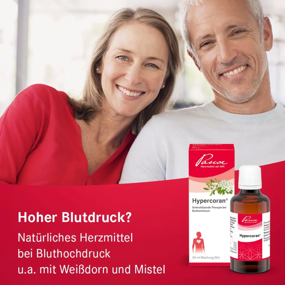 Pascoe ® Tropfen - natürliches Herzmittel bei Bluthochdruck u.a. mit Weißdorn und Mistel>Hypercoran New