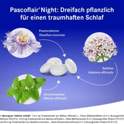 ® Night 3-fache Pflanzenkraft aus Baldrian, Melisse und Passionsblume für einen erholsamen Schlaf><noscript><img width=