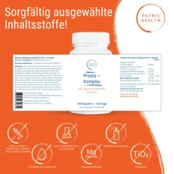 Patris Health® Prosta+ Komplex|