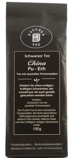Paulsen Pu-Erh schwarzer Tee| Clearance
