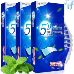 5D White Strips Zahnaufhellungstreifen Weiße Zähne Bleaching>P-BEAUTY New