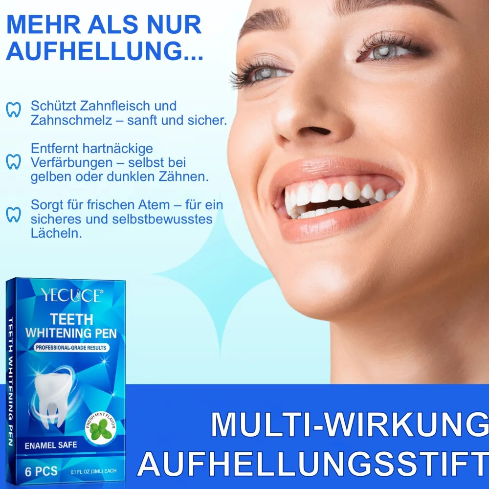 Zahnaufhellung Zahngel Zahnweiß Stift für Weiße Zähne>P-BEAUTY