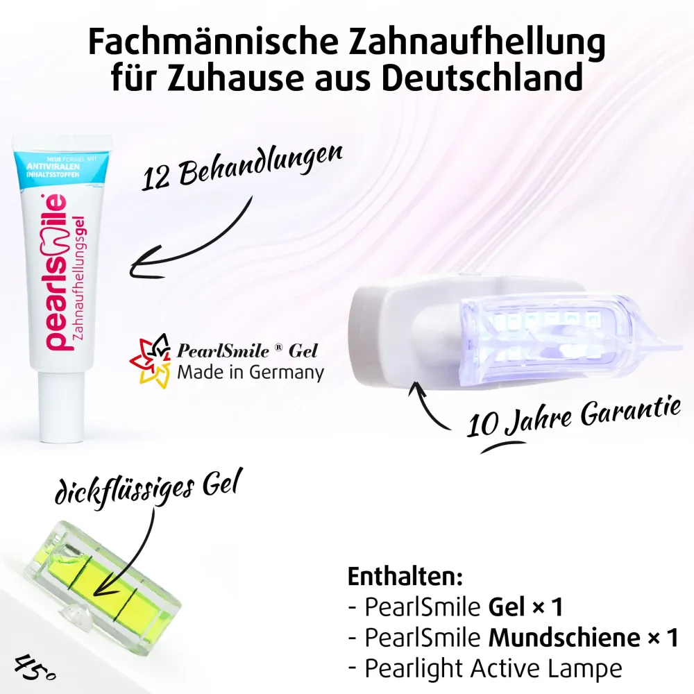 PearlSmile Zahnaufhellungsset| Discount