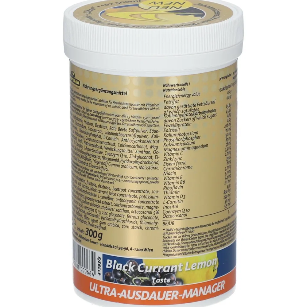 ® Isotonic Ultra Drink Johannisbeere Zitrone>Peeroton Clearance