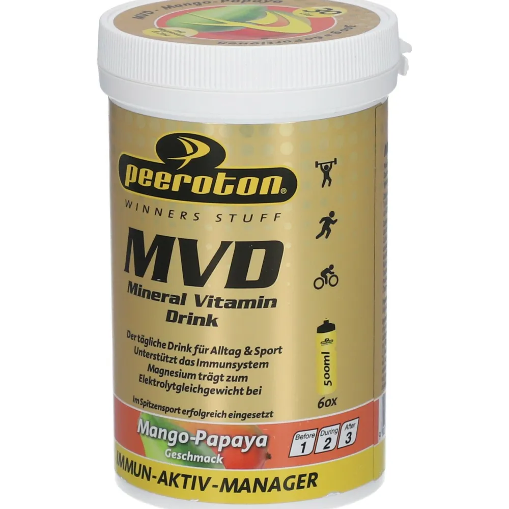 ® MVD Mineral Vitamin Drink Mango Papaya|Peeroton Outlet