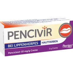 Pencivir bei Lippenherpes Penciclovir 10mg/g Creme hautfarben| Sale