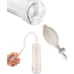Penispumpe „Beginners Power Pump“| manuelle Pumpe, Potenztraining| Pumpset!><noscript><img width=