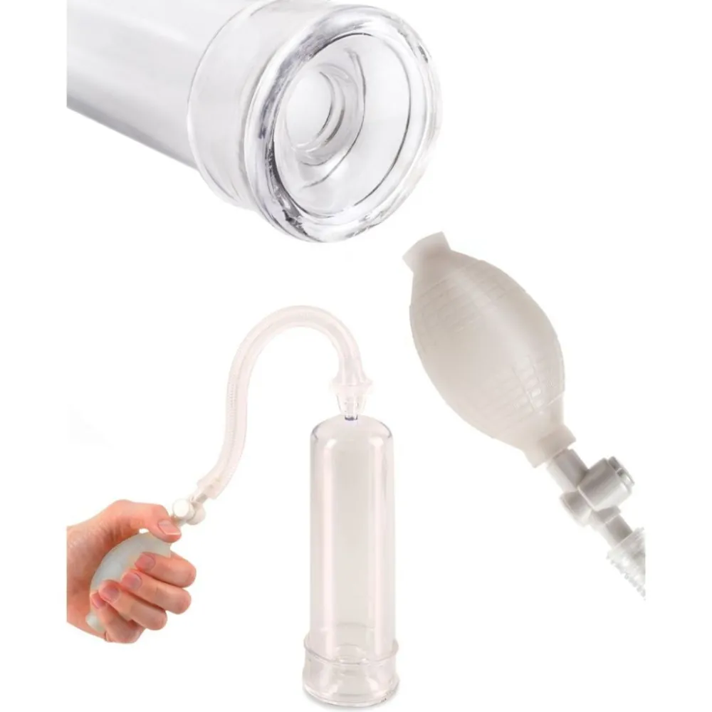 Penispumpe „Beginners Power Pump“| manuelle Pumpe, Potenztraining| Pumpset!> Hot