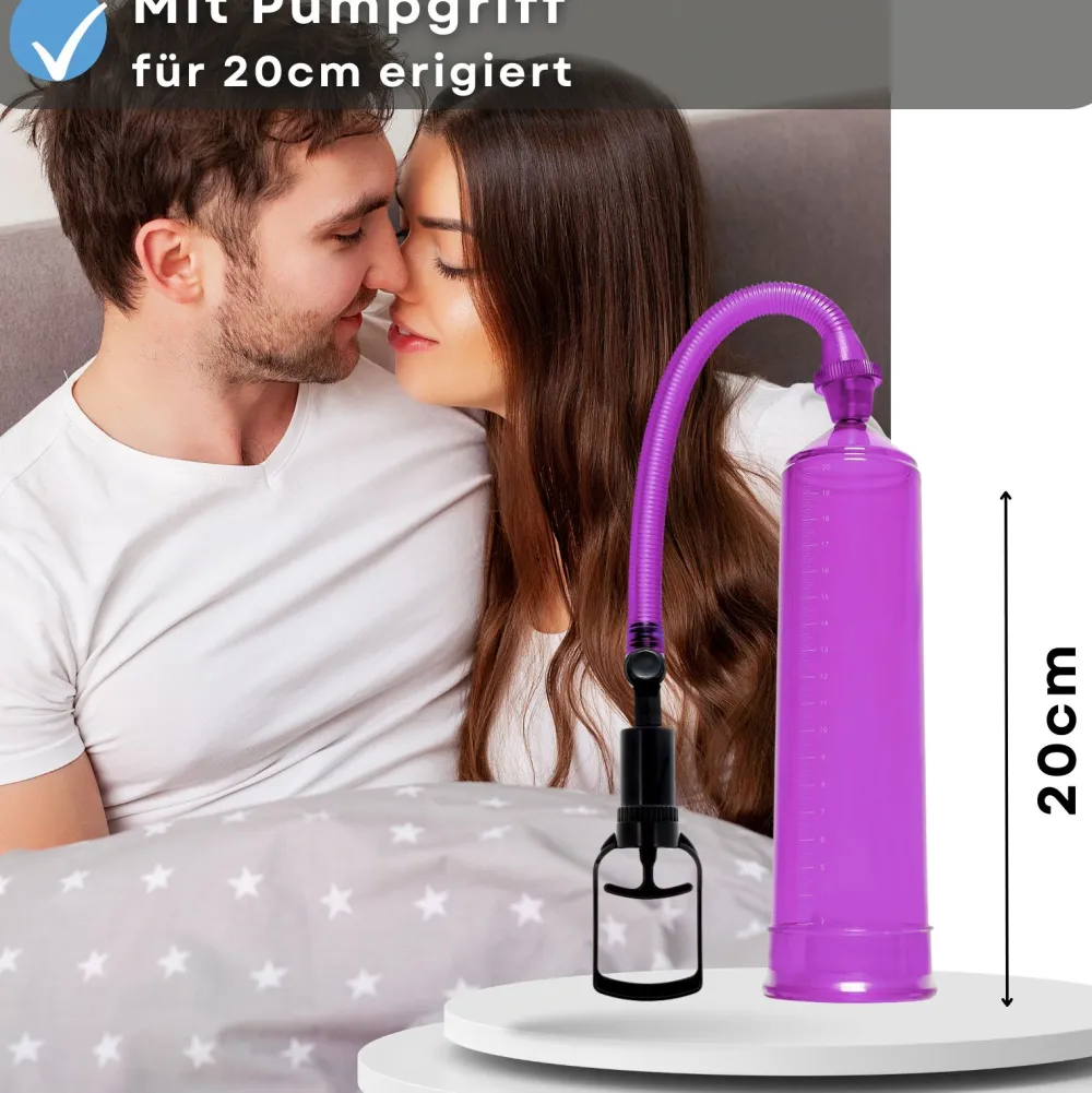 Penispumpe mit Pumpgriff ->LOVELYNESS Best