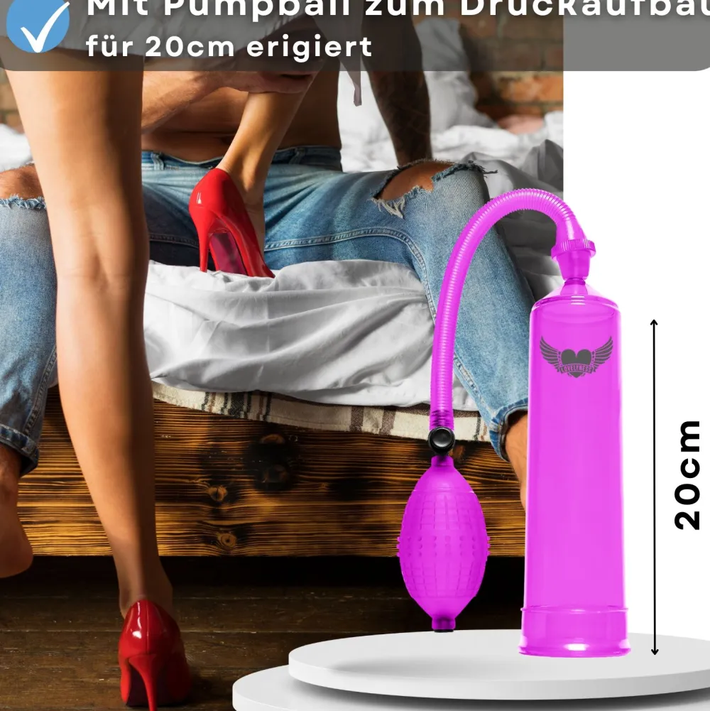 Penispumpe mit Pumpgriff ->LOVELYNESS Best