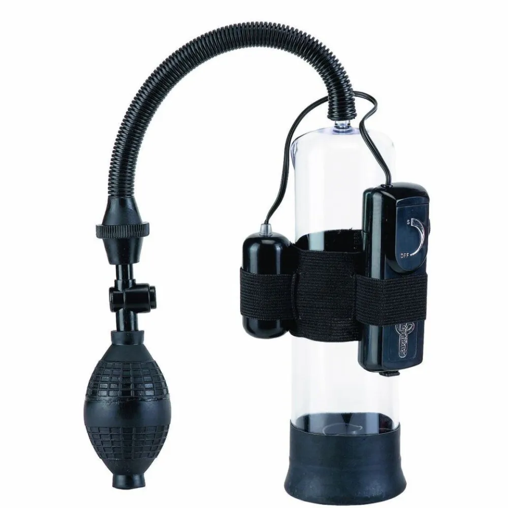 Penispumpe "Powerpump" mit Vibration | Effektives Potenz-Training | Seven Creations| Online