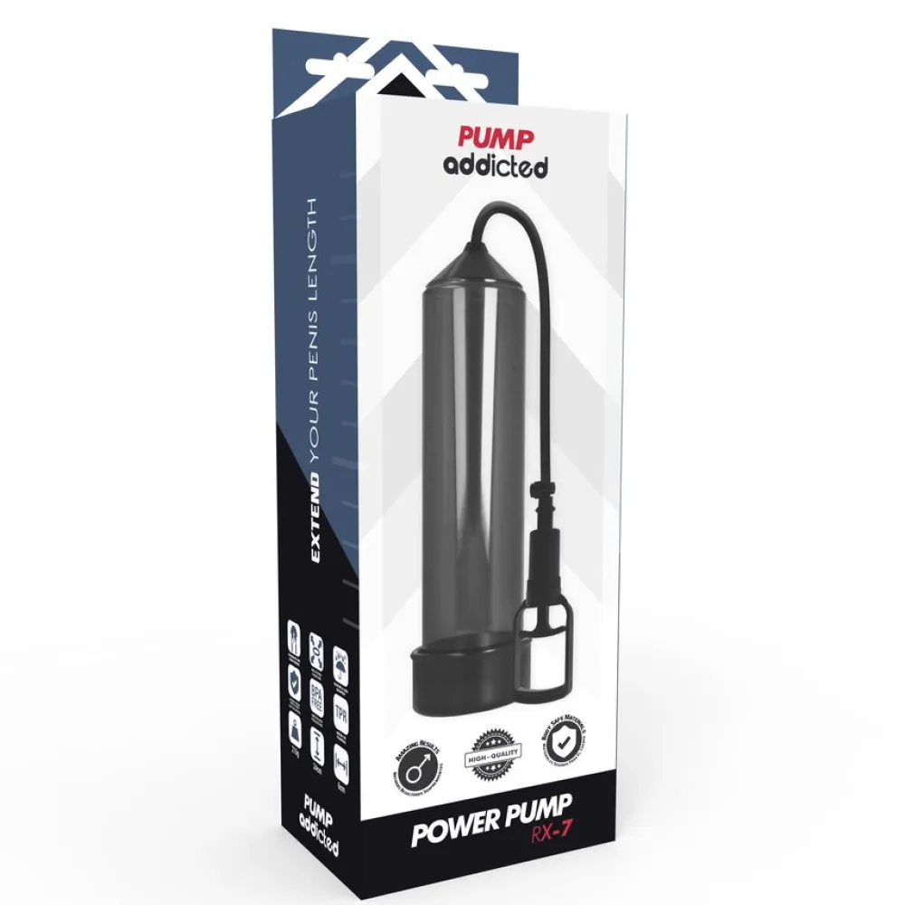 Penispumpe "Pump Addicted RX-7/ RX-5/ RX-3" | für starke Penismassage | Addicted Toys> Discount