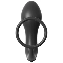 Penisring „Vibrating Plug“ mit batteriebetriebenem Vibro-Analplug| Vibration| analfantasy collection><noscript><img width=